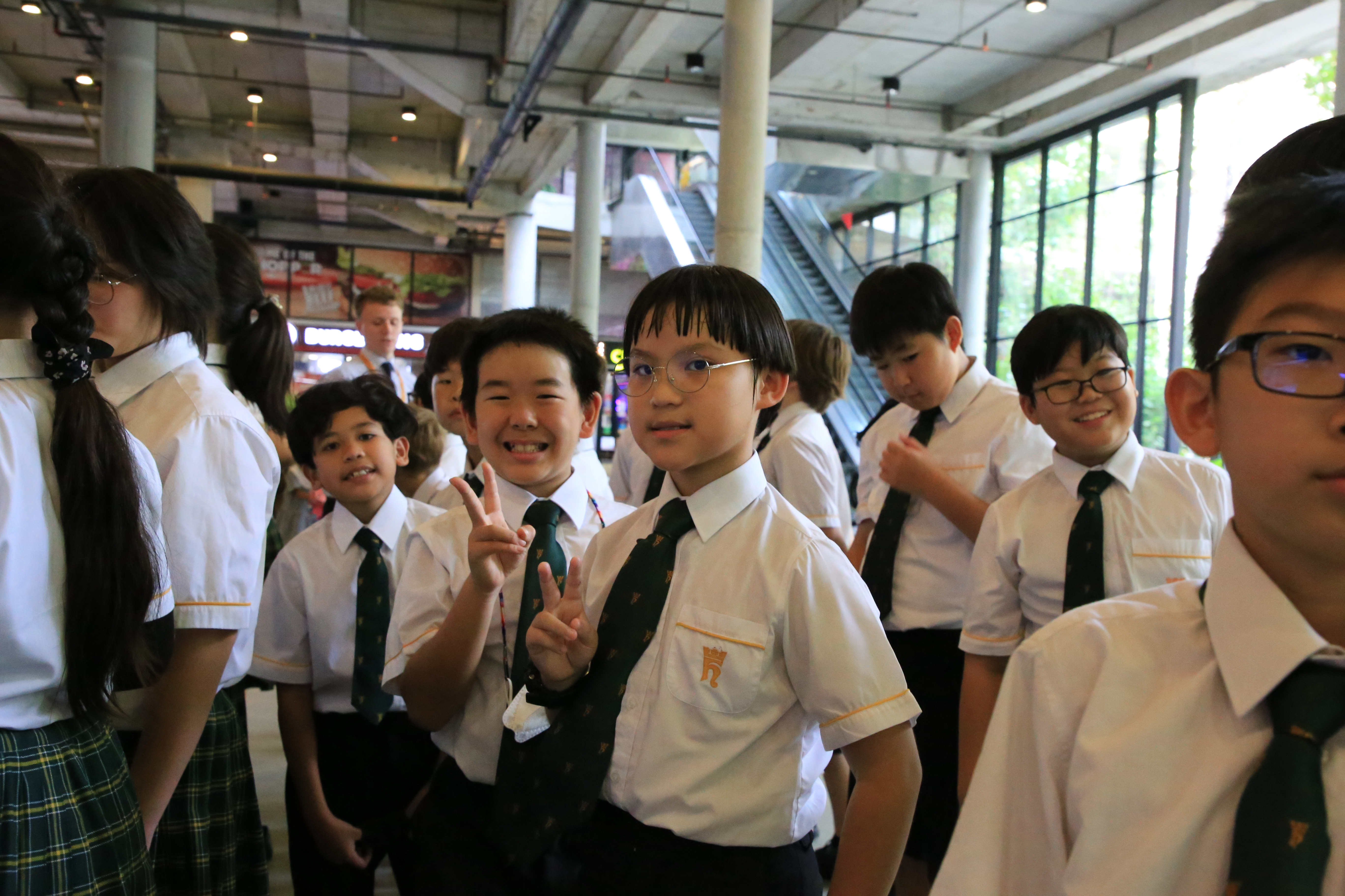 Junior boarding students at King Henry VIII College Cyberjaya